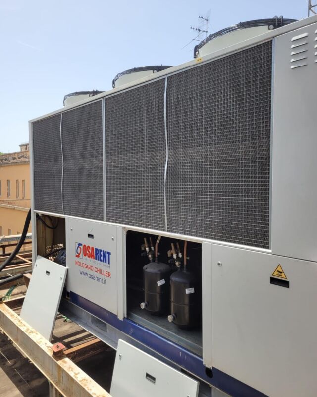 Avviamento Chiller a noleggio